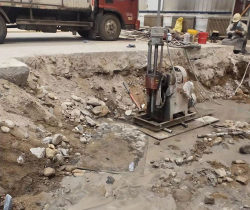 元江公路下沉压浆