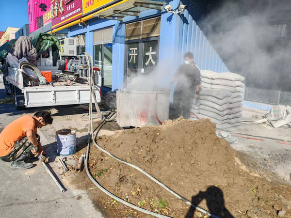 元江顶管注浆加固